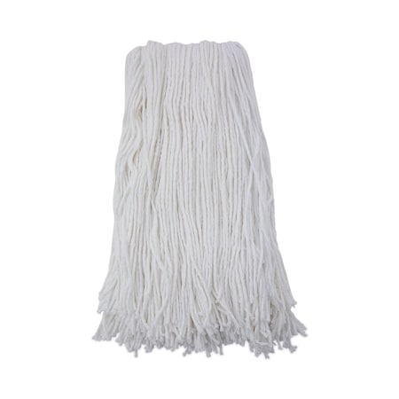 Boardwalk Cut-End Wet Mop, White, Rayon, PK12, BWK2032RCT BWK2032RCT